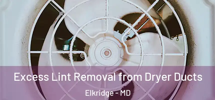  Excess Lint Removal from Dryer Ducts Elkridge - MD